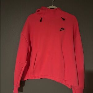 Nike Women's Bright Pink Cowl Neck Sweater